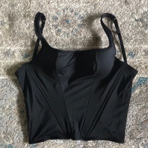 Victoria’s Secret black corset
